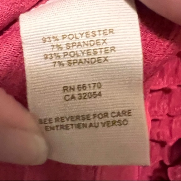 NWT Free People Pink Ruffle Summer Time Dress Size Medium - Picture 4 of 5